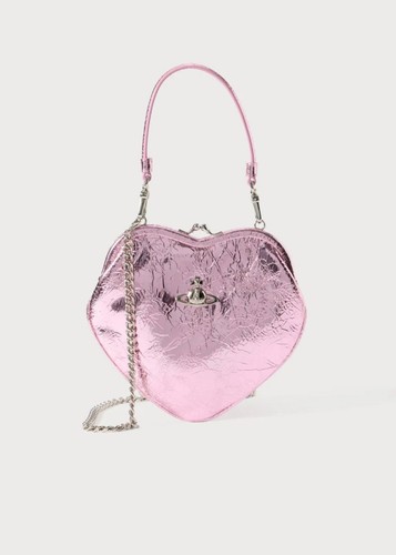Pochette sac cuir rose - pochette, en