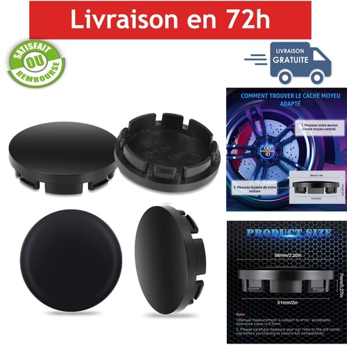 Caches moyeu mm - 4,