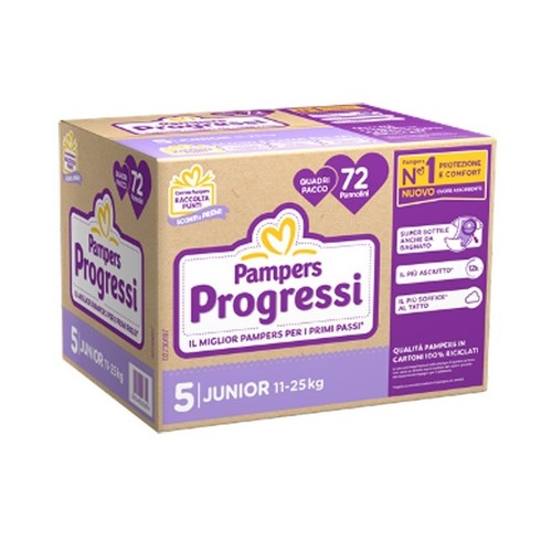 Pampers progressi quadri - progressi,