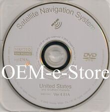 2006 2007 2007 2009 2010 Honda Odyssey Pilot Navigation DVD U.S.A Map VER 4.81A
