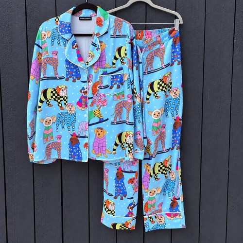 Karen mabon ski dogs satin - ski,