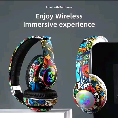Casque bluetooth noir sans - casque, fil