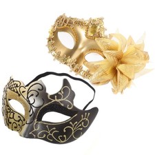  2 Pcs Masque De Mascarade