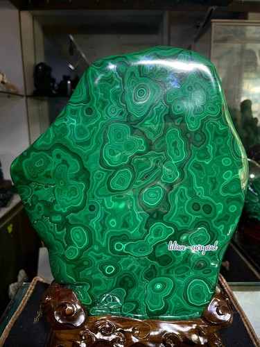 21lb natural green malachite - ,