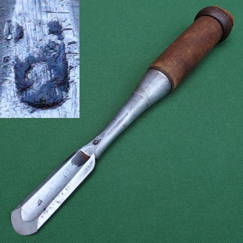 Japanese gouge chisel 17mm - japanese,