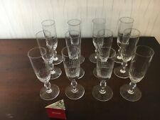 38 Baccarat Crystal Renaissance Model Champagne Flutes / Price Per Piece