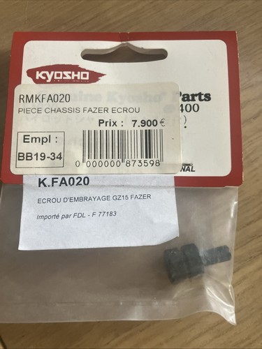 Kyosho ecrou embrayage gz15 - kyosho,
