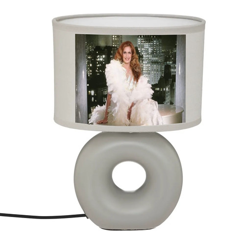 Lampe chevet baru gris - lampe,