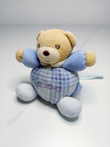 Peluche doudou ours boule - ours,