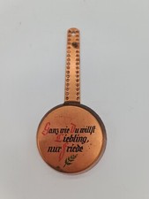 Miniature copper decorative stove