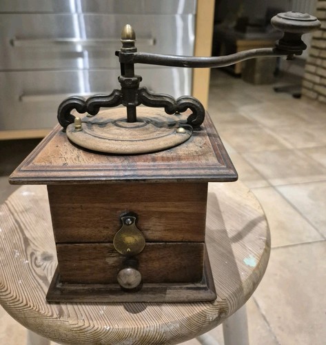Rare ancien moulin cafe - à,