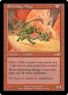 Magic mtg shrieking - mtg,