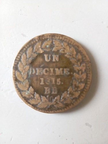 Piece ancienne decime 1815 - ancienne,