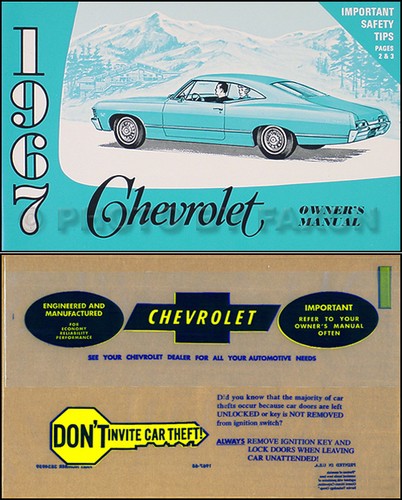 1967 chevy propriétaire - 1967,