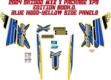 SKI DOO SNOWMOBILE REV  04  MXZ X PACKAGE  FACTORY REPRODUCTION