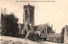 Old postcard 29 - Le Huelgoat (Finistère) - 342. La Chapelle de St Herbot (haystack)