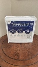 SureGuard Box Spring Encasement Queen Waterproof Bed Bug Protector New