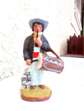 1 santon ancien  le joueur de