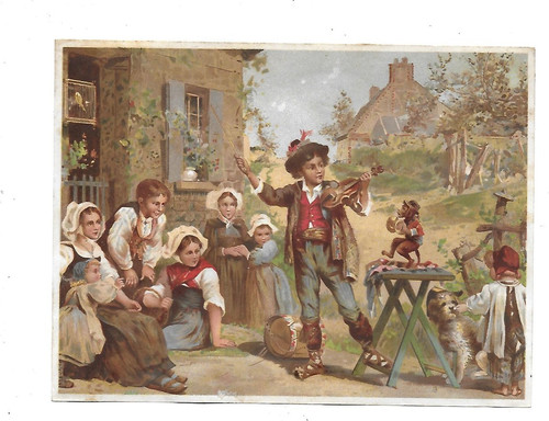 Ancien chromo image - ,