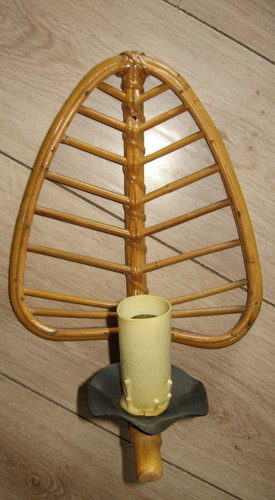 Vintage rattan bamboo fake - bamboo,