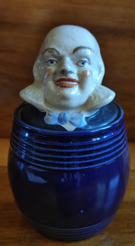 Ancien pot tabac - ancien, tête