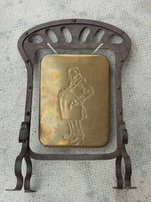 ancien gong art nouveau decor nouille bourgeois gentilhomme