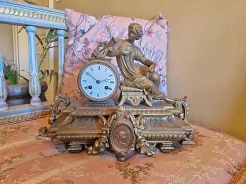 Ancienne horloge régule - ancienne,