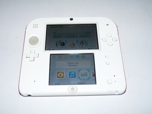 Console nintendo 2ds blanc - console,