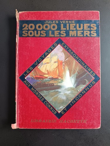 Livre jules verne - verne, lieues
