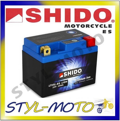 Batterie lithium shido - batterie, au