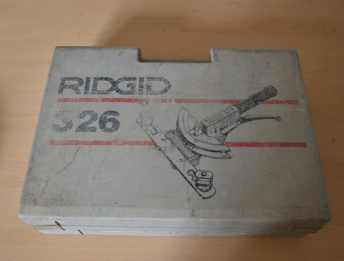 Cintreuse manuelle ridgid 326 - cintreuse,