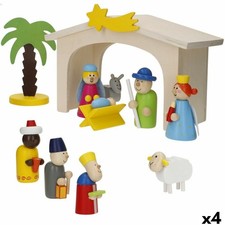 Crèche de Noël Woomax Bois