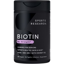 Vegan Biotin 10,000mcg with