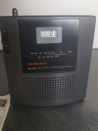 Radio réveil vintage tamashi - réveil,