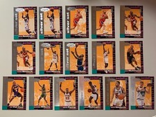 LOT 16 CARTES BASKET NBA UPPER