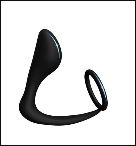 Cockring avec plug anal - cockring,