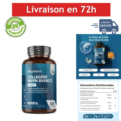 Collagène marin acide - collagène,