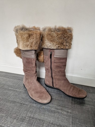 Bottes fourrées lapin - fourrées,