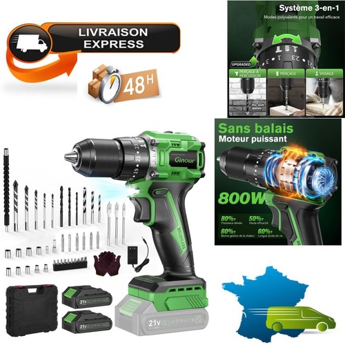 Perceuse visseuse sans fil - , 21v