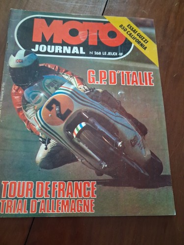 Moto journal 1976 268 guzzi - moto,