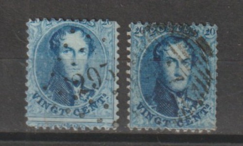 Belgium 1863 cob a - belgium, +