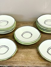 Partie Service : 12 Sous Tasses - Gien Tara - Claude Bouchard