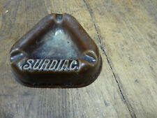 surdiac ashtray - enamelled cast iron ashtray by the surdiac brand