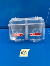 Présentoir Distributeur Bonbons Haribo 2 Trappe Publicitaire Plastique Vitrine 1
