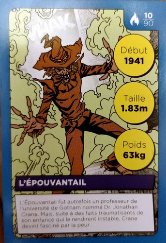 Carte auchan comics 10 - carte,