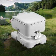 VEVOR Toilette Portable pour Camping Voyage avec Chasse d’Eau Réservoir 12 L