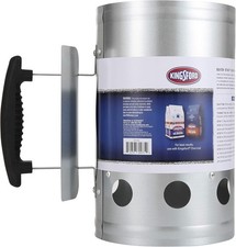Kingsford Heavy Duty Deluxe Charcoal ChimneyStarter for Charcoal Grill Barbecues