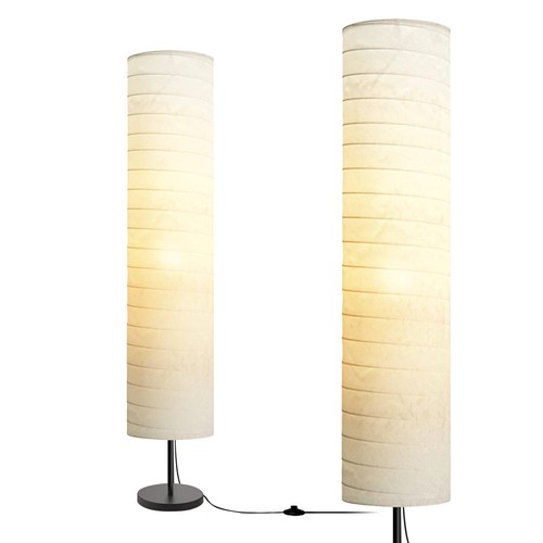 Blanc lampadaire sur pied - blanc,