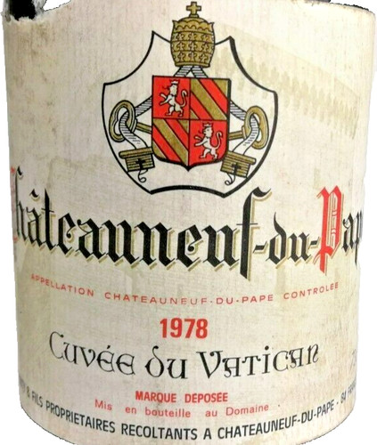 Châteauneuf pape cuvée - châteauneuf-du-pape,