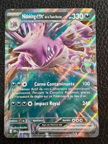 Carte pokémon nidoking de - carte,